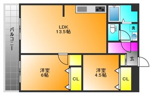 ヤマダビルの物件間取画像